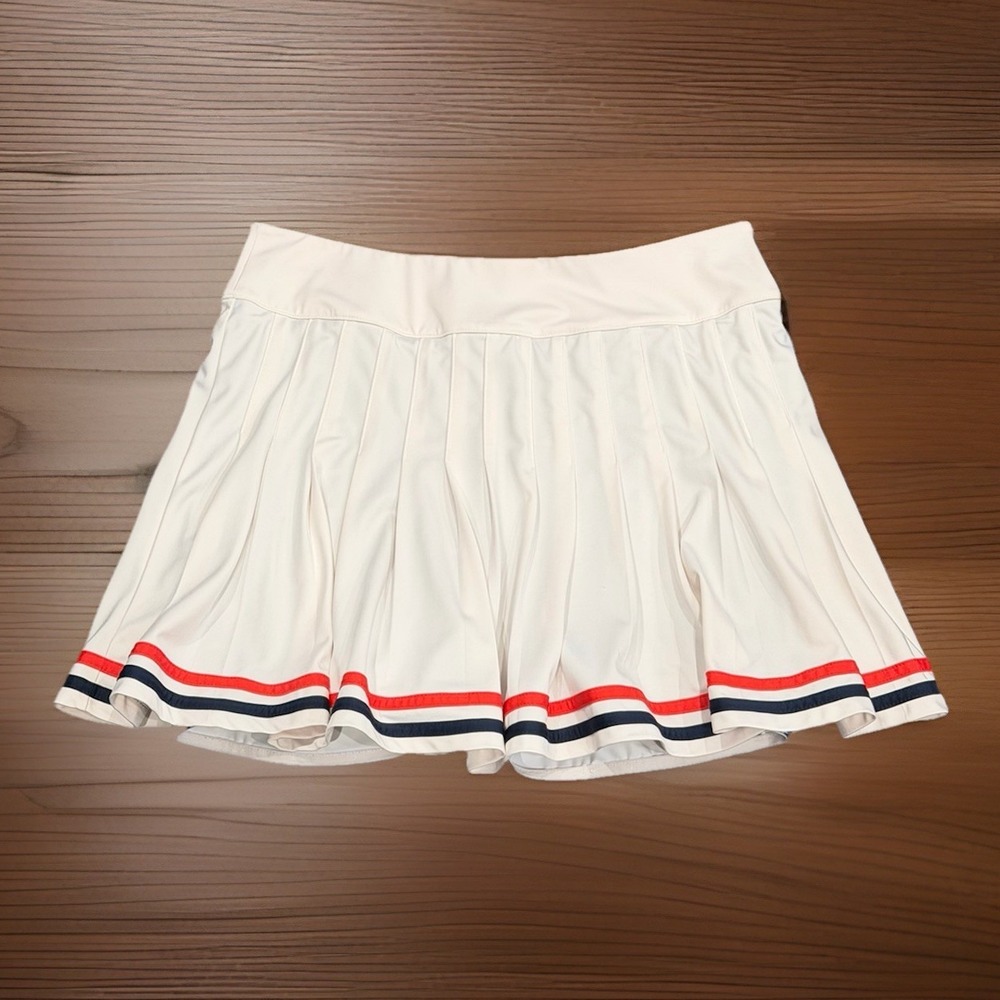 TUCKERNUCK TNUCK SPORT Americana 15 Inch Williams Tennis Skirt Pleated Preppy L
